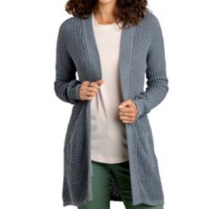 Toad&Co Recycled Denim Cardi Sweater